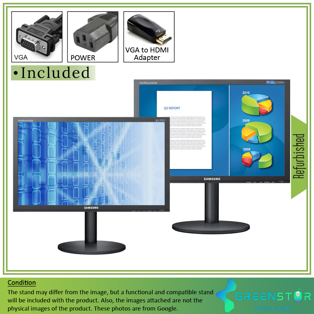 Refurbished(Good) - Samsung SyncMaster B2240W 21.5